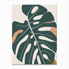 Monstera Leaf 5 Canvas Print