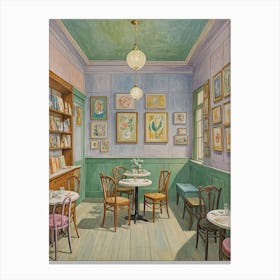 Cafe Interior Canvas Print