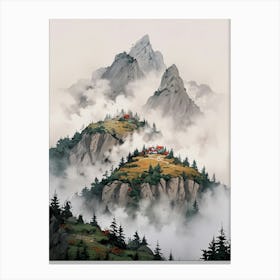 Chinese Mountains 4 Canvas Print