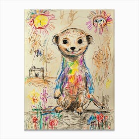 Meerkat 6 Canvas Print