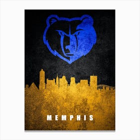 Memphis Grizzlies Canvas Print