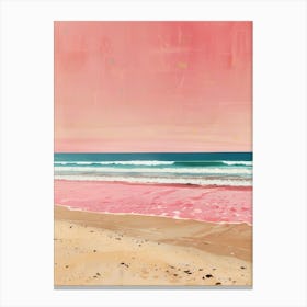 Pink Beach 2 Canvas Print