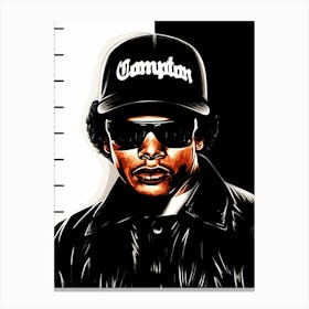 Champion eazy e Canvas Print