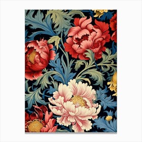 Floral Wallpaper 66 Canvas Print