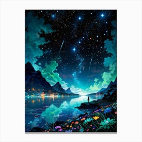 Night Sky 6 Canvas Print