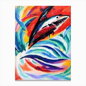 Mako Shark Matisse Inspired Canvas Print