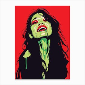 Scream Queen Canvas Print