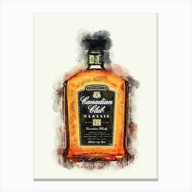 Canadian Club Whisky 2 Canvas Print