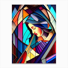 StainedGlassSounds1 Canvas Print