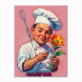 Chef Boy Canvas Print