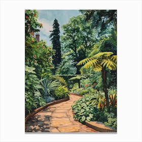 Holland Park Gardens London Parks Garden 3 Painting Canvas Print