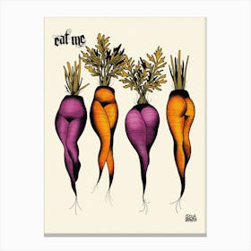 Sexy Carrots Canvas Print