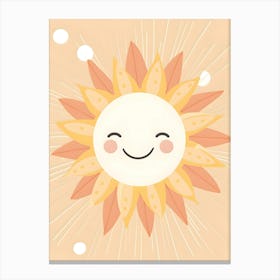 Happy Sun 4 Canvas Print