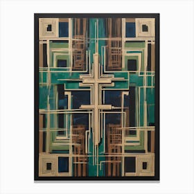 Cross Art Canvas Print