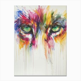 Eyes Of The Tiger Canvas Print