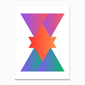 X Logo Canvas Print