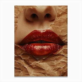 Lips 4 Canvas Print