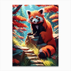 Red Panda Canvas Print