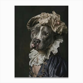 Victorian Dog Canvas Print