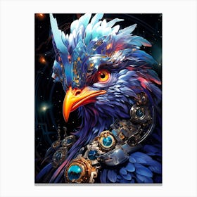 Eagle Intricate Art Canvas Print