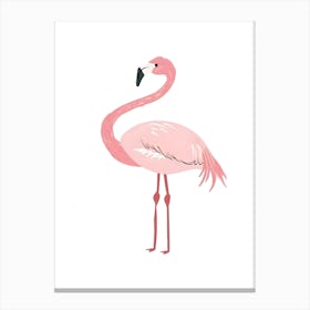 Pink Flamingo 8 Canvas Print