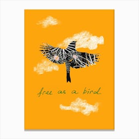 Free As A Bird 1 Canvas Print