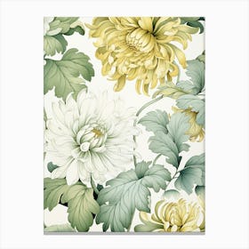 Chrysanthemums 5 Canvas Print