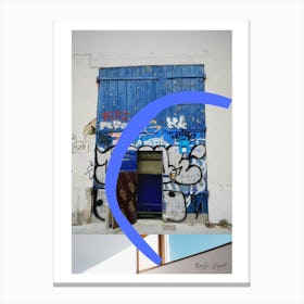 Blue Door Canvas Print