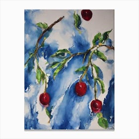Barbados Cherry Classic Fruit Canvas Print