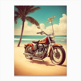 Bike Art Canvas Print