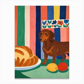 Easter Dog Canvas Print