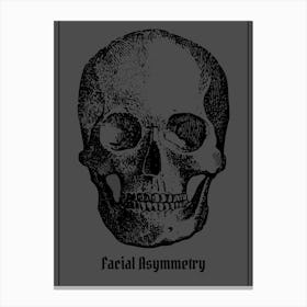 Funny Skull Poster Canvas Print