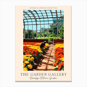 The Garden Gallery, Brooklyn Botanic Garden, Cats Pop Art 1 Canvas Print