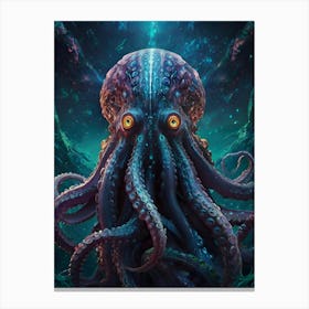 Octopus Canvas Print