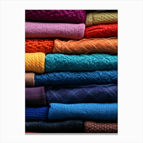 Colorful Cloths 3 Canvas Print