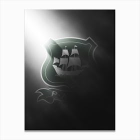 Plymouth Argyle Football Poster Canvas Print