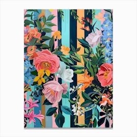 'Floral Garden' Canvas Print