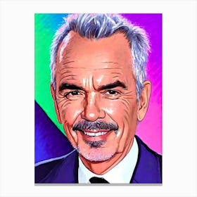 Billy Bob Thornton Pop Movies Art Movies Canvas Print