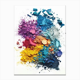 Eyeshadow Palette Canvas Print