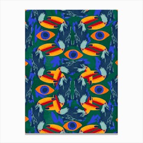 Eyes Of The Toucan Canvas Print