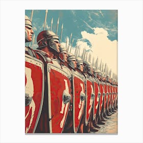 Roman Army Canvas Print