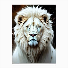 Lion art 41 Canvas Print