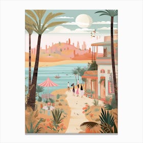 Sharm El Sheikh Egypt 4 Illustration Canvas Print