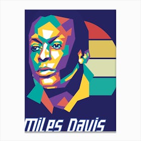 Miles Davis Leinwandbild