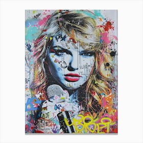 Taylor Swift 1 Canvas Print