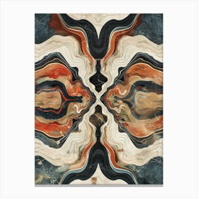 Abstract Marble Wall Art Canvas Print