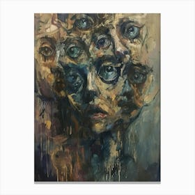 'The Face' 18 Canvas Print