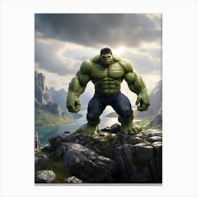 Incredible Hulk 2 Canvas Print