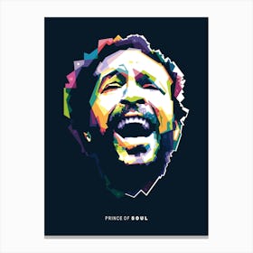 Marvin Gaye WPAP 1 Canvas Print