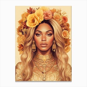 Beyoncé 1 Canvas Print